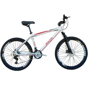 Bicicleta Mountain Bike Mazza Bikes 24 Marchas Aro 26 Suspensão Dianteira Freio a Disco Fire 112