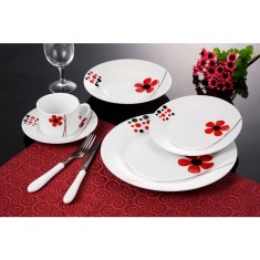 Aparelho de Jantar Redondo de Porcelana 20 peças - Class Home 209