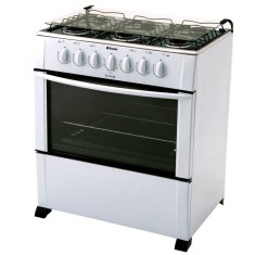Fogão de Piso Braslar Sirius Plus 6 Bocas Acendimento Automático