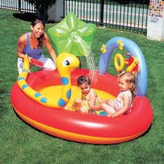 Piscina Inflável 136 l Oval Bestway Play Center 53026