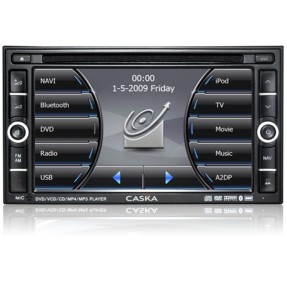 Central Multimídia Automotiva Caska 7 " CA1624H