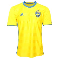 Camisa Torcedor Suécia I 2016 sem Número Adidas