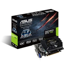 Placa de Video NVIDIA GeForce GTX 750 2 GB GDDR5 128 Bits Asus GTX750-PHOC-2GD5