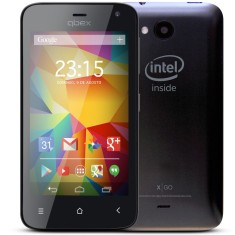 Smartphone Qbex X GO 4GB 5,0 MP 2 Chips Android 4.4 (Kit Kat) 3G Wi-Fi
