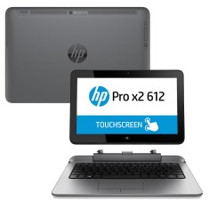 Notebook Conversível HP Pro X2 Intel Core i3 4012Y 4GB de RAM SSD 128 GB 12,5" Touchscreen Windows 10 Pro 612