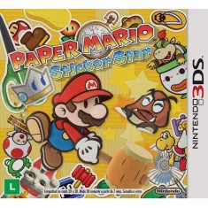Jogo Paper Mario: Sticker Star Nintendo 3DS