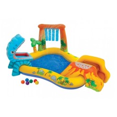 Piscina Inflável 216 l Oval Intex Centro de Diversões Dinossauro
