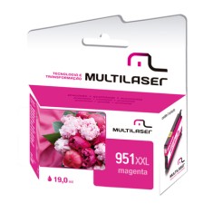 Cartucho Magenta Multilaser CO952