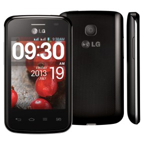Smartphone LG Optimus L1 II Tri E475 Câmera 2,0 MP 3 Chips 4GB Android 4.1 (Jelly Bean) Wi-Fi 3G