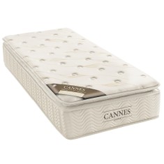 Colchão Casal Espuma Molas Ensacadas/Pocket Minaspuma D33 Cannes 88 x 28 x 188 cm