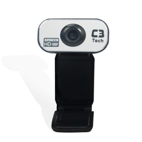 WebCam C3 Tech 12 MP Filma em Full HD WB383