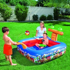 Piscina Inflável 265 l Quadrada Bestway Angry Birds Rovio 96111