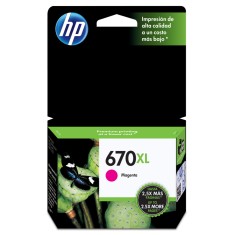 Cartucho Magenta HP 670XL CZ119AB