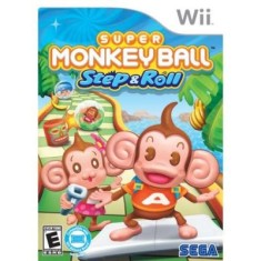 Jogo Super Monkey Ball Step & Roll Wii Sega