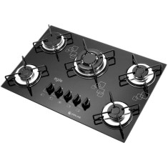 Cooktop Atlas 5 Bocas Acendimento Superautomático Agile TC