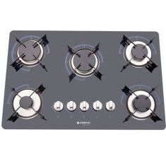 Cooktop Cadence Gourmet 5 Bocas Acendimento Superautomático TOP500