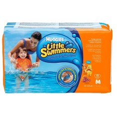 Fralda para Piscina e Mar Huggies Little Swimmers Tamanho M 11 Unidades Peso Indicado 12 - 15kg