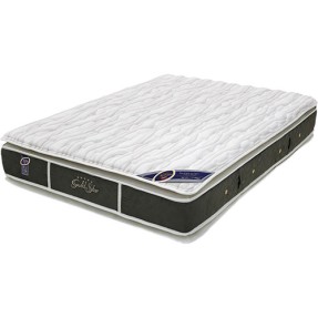Colchão King Size Molas Ensacadas/Pocket Castor D60 Gold Star Super Luxo Sued