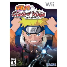 Jogo Naruto Clash of Ninja Revolution Wii Tomy
