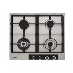 Cooktop Cuisinart Casual Cooking 4 Bocas Acendimento Superautomático Acabamento Inox P640