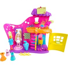 Boneca Polly Salão de Beleza Cor Surpresa Mattel