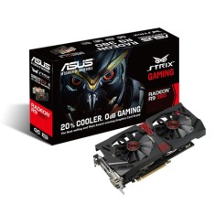 Placa de Video ATI Radeon R9 380 2 GB GDDR5 256 Bits Asus STRIX-R9380-DC2OC-2GD5-GAMING