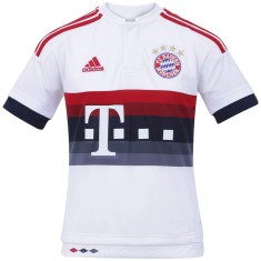 Camisa Torcedor Infantil Bayern de Munique II 2015/16 sem número Adidas
