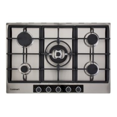 Cooktop Cuisinart Casual Cooking 5 Bocas Acendimento Superautomático Acabamento Inox P750STXL