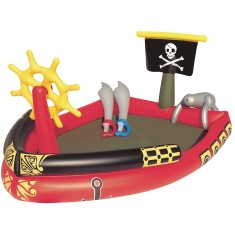 Piscina Inflável 212 l Oval Bestway Play Center Piratas 53041