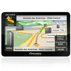 GPS Automotivo Aquarius Discovery Channel MTC3572 7,0 " TV Digital