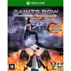 Jogo Saints Row IV Re-elected + Gat Out of Hell Xbox One Deep Silver