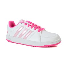 Tênis Adidas Infantil (Menina) Casual Hoops VS