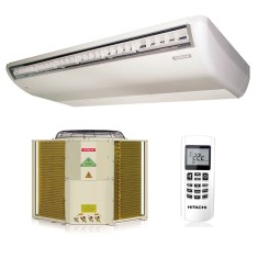 Ar Condicionado Split Piso / Teto Hitachi Utopia 48000 BTUs Controle Remoto Quente/Frio RPC48B3P / RAP48B5Q