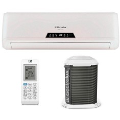 Ar Condicionado Split Hi Wall Electrolux Ecoturbo 12000 BTUs Controle Remoto Frio VI12F / VE12F