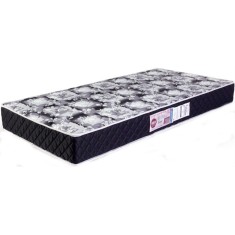 Colchão Solteiro Espuma Luckspuma D28 Celebrity Black D28 88 x 20 x 188