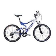 Bicicleta Mountain Bike Houston 21 Marchas Aro 26 Suspensão Full Suspension Freio V-Brake Mercury FS