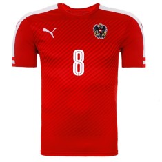 Camisa Torcedor Áustria I 2016 com Número Puma