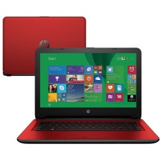 Notebook HP Intel Pentium 3825U 4GB de RAM HD 500 GB 14" Windows 10 Home 14-AC105BR