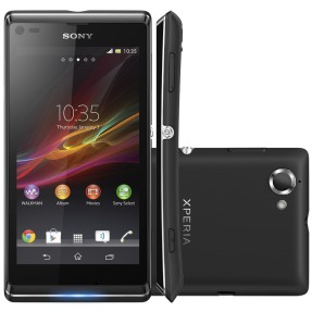 Smartphone Sony Xperia L 8GB C2104 8,0 MP Android 4.1 (Jelly Bean) Wi-Fi 3G