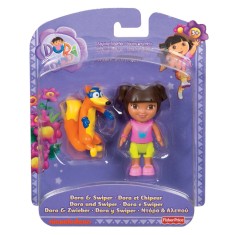 Boneca Dora a Aventureira e Raposo Fisher Price