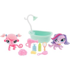 Boneca Littlest Pet Shop Zoe Trent e Minka Mark A1351/A6269 Hasbro