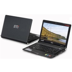 Notebook Semp Toshiba STI Infinity AMD Dual Core C-50 2GB de RAM HD 320 GB LCD 13,3" Radeon HD 6250 Windows 7 Starter Edition AS 1301