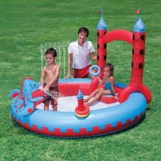 Piscina Inflável 270 l Redonda Bestway Castelo 53037