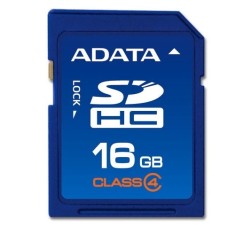 Cartão de Memória SDHC Adata 16 GB ASDH16GCL4-R