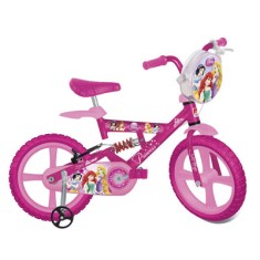 Bicicleta Bandeirante Princesas Aro 14 Suspensão no quadro X Bike