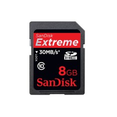 Cartão de Memória SDHC SanDisk Extreme 8 GB SDSX008GX46