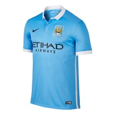 Camisa Torcedor Manchester City I 2015/16 sem Número Nike