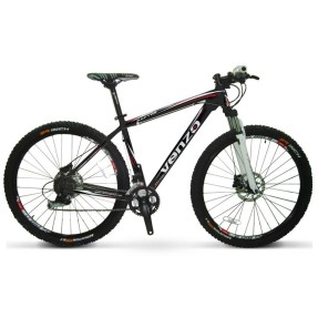 Bicicleta Mountain Bike Venzo 27 Marchas Aro 29 Suspensão Dianteira Freio a Disco Raptor Acera