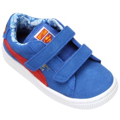 Tênis Puma Infantil (Menino) Casual Suede Superman 5