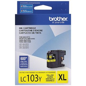 Cartucho Amarelo Brother LC103Y